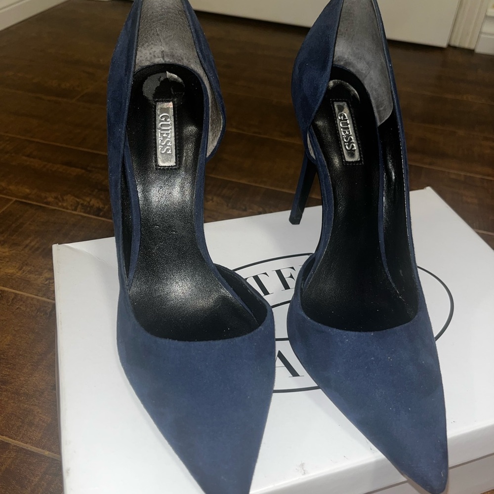 Guess Blue Stiletto Heels